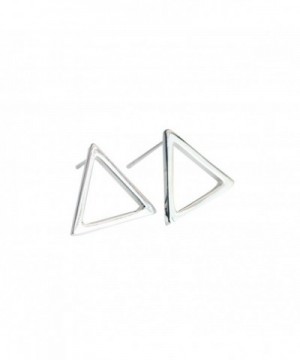Wicary Geometric Sterling Earrings Triangle