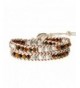 ZLYC Women Beaded Leather Bracelet