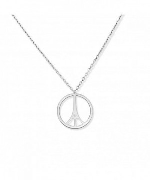 Eiffel Necklace Pendant Sterling Silver