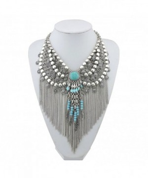 Statement Jewelry Pendant Necklace NK 10053 silver