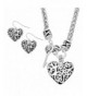Rosemarie Collections Pendant Necklace Earrings