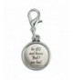 Inspirational Christian Antiqued Bracelet Pendant