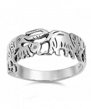 Elephant Playful Fashion Sterling Silver