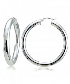 Hoops Loops Sterling Polished Earrings