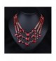 Hamer Multi color Crystal Statement Necklace