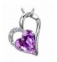 SIVERY Valentines Eternal Necklace Swarovski