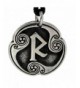 Pewter Psychic Communication Pendant Necklace