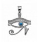 Sterling Silver Egyptian Horus Pendant