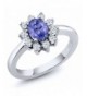 Sterling Silver Tanzanite Womens Available