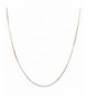 Tricolor Sterling Silver Venetian Necklace