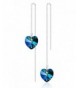 Injoy Jewelry Crystal Threader Earrings