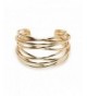 ViViCaSa Adjustable Polished Bangle Bracelet