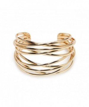 ViViCaSa Adjustable Polished Bangle Bracelet