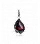 Cherry Amber Sterling Silver Pendant