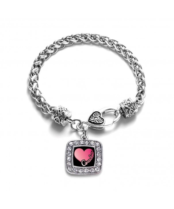 Grandma Classic Silver Crystal Bracelet