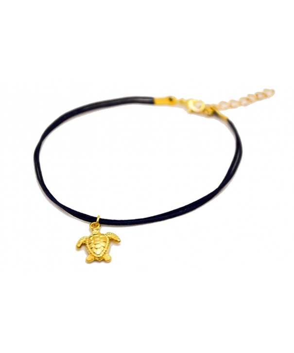 Anklet turtle bracelet nautical jewelry
