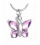 Christmas Gift Butterfly Urn Pendant