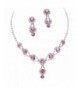 Stunning Evening Necklace Bling Rhinestone