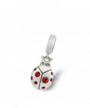 Ladybug Swarovski Crystal Sterling Pandora