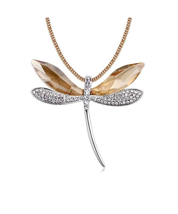 Dragonfly Pendant Necklace SWAROVSKI ELEMENTS