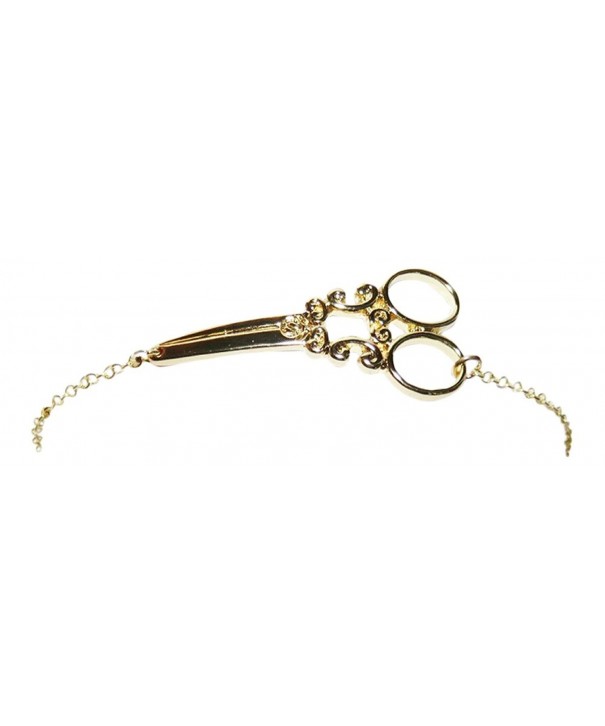 Scissor Charm Small Bracelet Metal