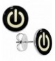 Body Candy Stainless Button Earrings