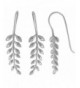 Boma Sterling Silver Leaf Earrings