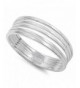 Solid Band Sterling Silver Sizes