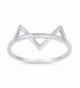 Triangle Animal Fashion Sterling Silver