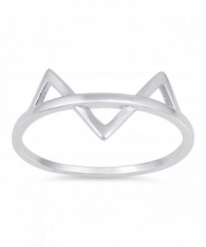 Triangle Animal Fashion Sterling Silver