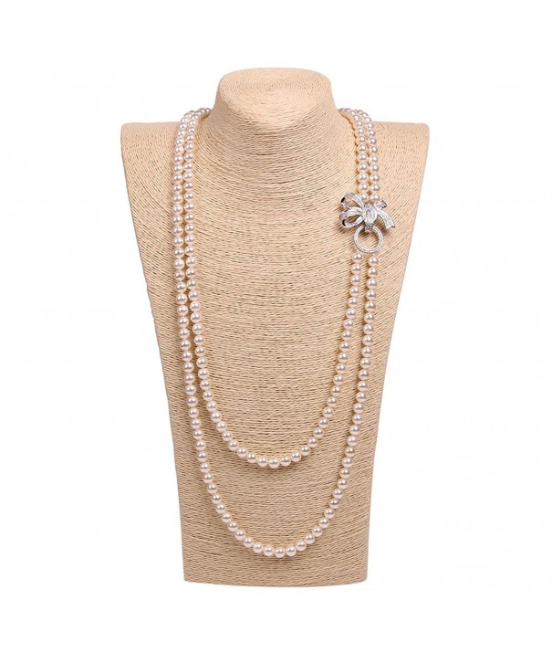 Princess Rhinestone Strands Necklaces Layers