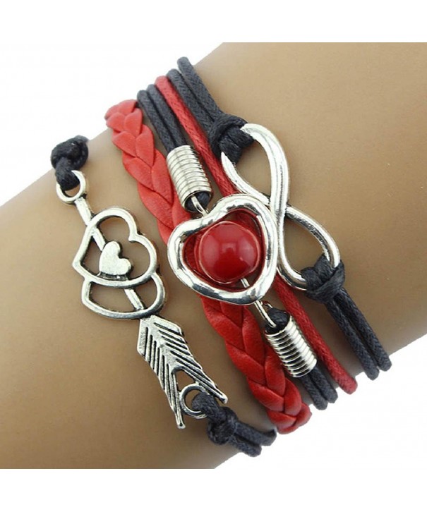 Kingfansion Infinity Friendship Antique Bracelet