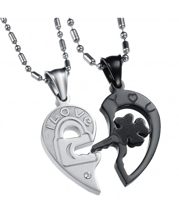 UM Jewelry Stainless Couple Necklaces