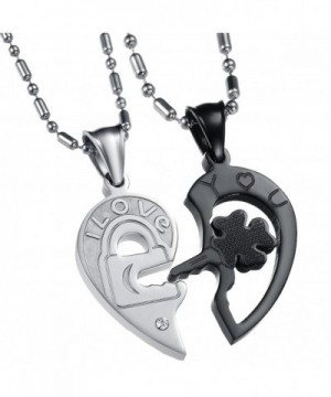 UM Jewelry Stainless Couple Necklaces