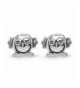 Sterling Silver Little Sleeping Earrings