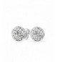 Earrings Micro Zirconia Sterling Silver