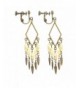 Handicrafts Bohemian Vintage Earrings Pierced