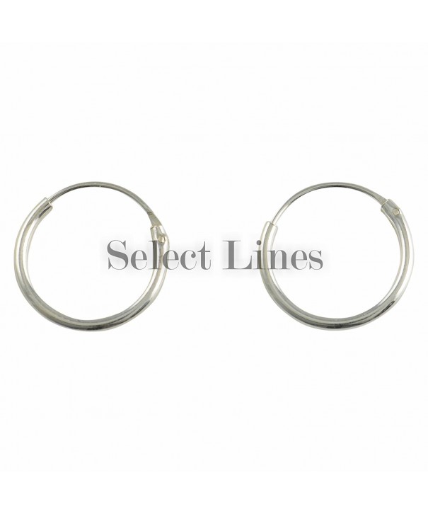 Sterling Endless Earrings Genuine Jewelry