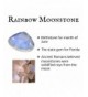 Crescent Moonstone Sterling Silver Earrings