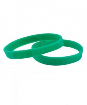 Green Awareness Silicone Bracelet Fundraiser