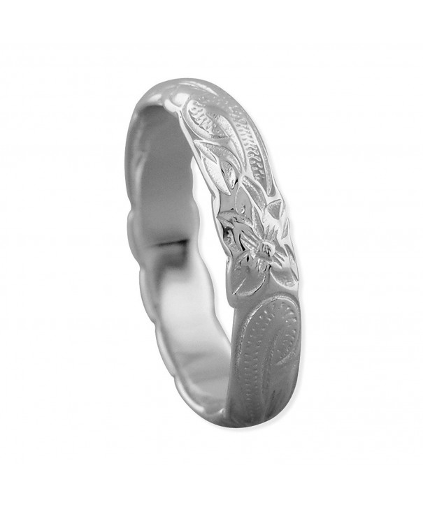 Sterling Silver Hawaiian Wedding Band