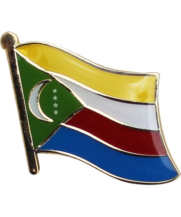 Flagline Comoros National Lapel Pin