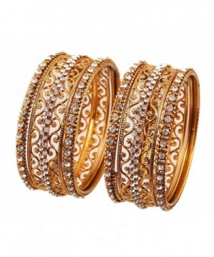 Touchstone Collection Rhinestone Bollywood Bracelets