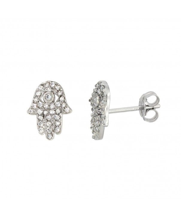 Sterling Silver Cubic Zirconia Earrings