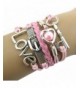 SusenstoneInfinity Heart Fashion Leather Bracelet