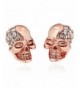 ELBLUVF Alloy Plated Rhinestone Earrings