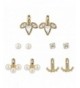 Lux Accessories Goldtone imitation Rhinestone