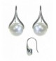 Classical Sterling Freshwater Cultured Earrings