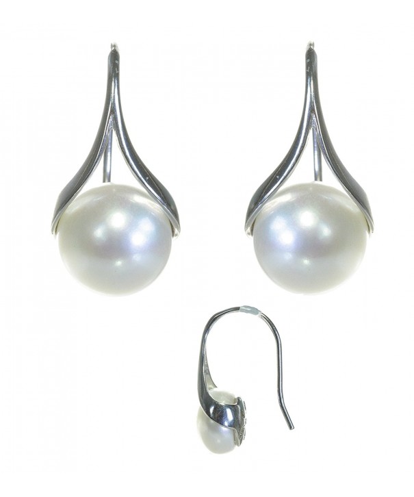 Classical Sterling Freshwater Cultured Earrings