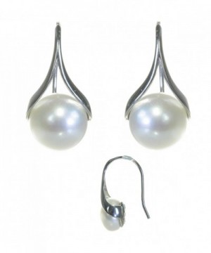 Classical Sterling Freshwater Cultured Earrings